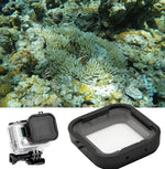 GoPro HERO4 /3+用キューブスナップオンダイブハウジングレンズ6ラインスター フィルター、GoPro HERO4 /3+用スター フィルター