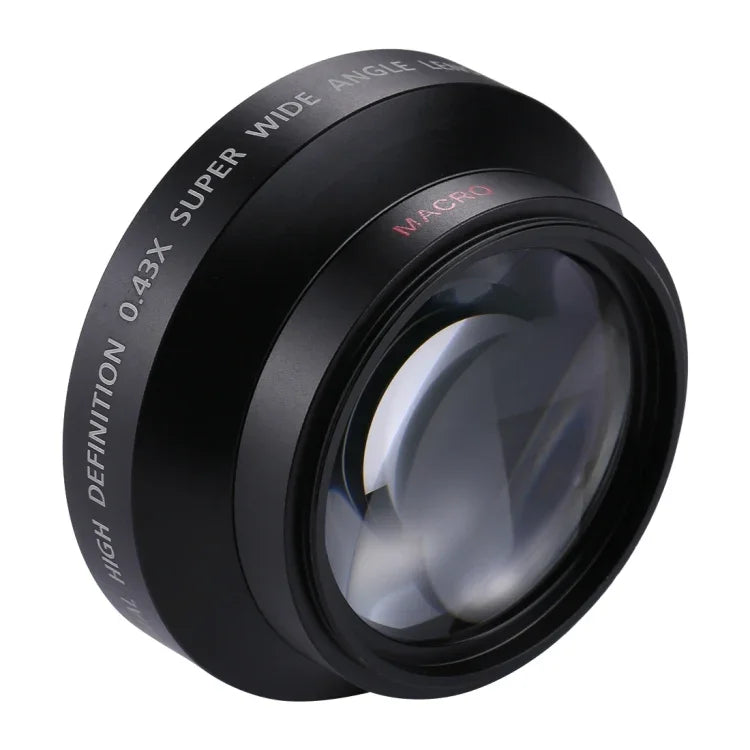 62mm 0.43X 超広角レンズ マクロレンズ付き、62mm