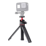 RUIGPRO 多機能折りたたみ三脚ホルダー 自撮りモノポッドスティック ボールヘッド付き GoPro、Insta360、DJIおよびその他アクションカメラ用、三脚モノポッド