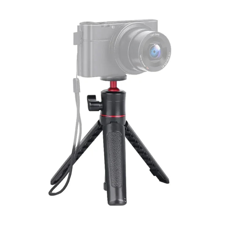 RUIGPRO 多機能折りたたみ三脚ホルダー 自撮りモノポッドスティック ボールヘッド付き GoPro、Insta360、DJIおよびその他アクションカメラ用、三脚モノポッド