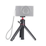 RUIGPRO 多機能折りたたみ三脚ホルダー 自撮りモノポッドスティック ボールヘッド付き GoPro、Insta360、DJIおよびその他アクションカメラ用、三脚モノポッド