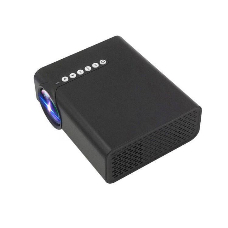 YG520 1800ルーメン HD LCDプロジェクター、内蔵スピーカー、Uディスク、モバイルハードディスク、SDカード、AV接続DVD、セットトップボックス対応、標準版