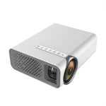 YG520 1800ルーメン HD LCDプロジェクター、内蔵スピーカー、Uディスク、モバイルハードディスク、SDカード、AV接続DVD、セットトップボックス対応、標準版