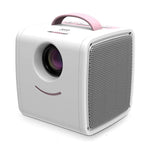 W-S1 10W子供用ビデオプロジェクター 30ルーメン HD 1080P LCD技術、AV / USB / ミニSDカード / HDMI / オーディオ対応