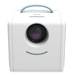 W-S1 10W子供用ビデオプロジェクター 30ルーメン HD 1080P LCD技術、AV / USB / ミニSDカード / HDMI / オーディオ対応