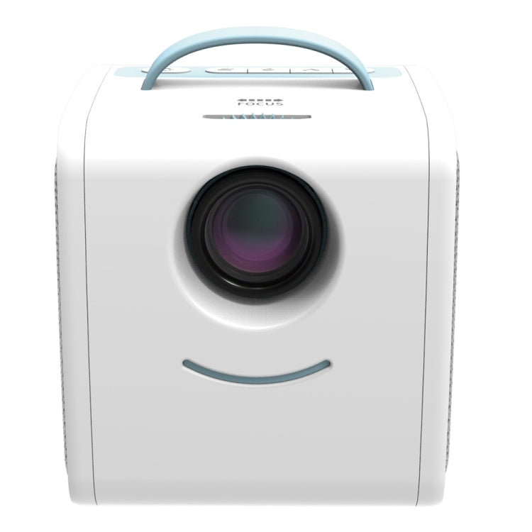 W-S1 10W子供用ビデオプロジェクター 30ルーメン HD 1080P LCD技術、AV / USB / ミニSDカード / HDMI / オーディオ対応