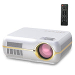 DH-A10 5.8インチLCDスクリーン 4200ルーメン 1280×800P HDスマートプロジェクター リモコン付き、Android 6.0 OS、WiFi、Bluetooth、HDMIx2、USBx2、VGA、AV IN/RCA、RJ45、LAN対応