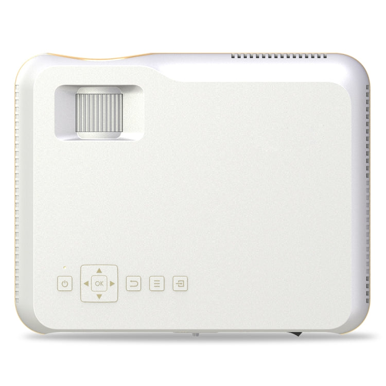 DH-A10 5.8インチLCDスクリーン 4200ルーメン 1280×800P HDスマートプロジェクター リモコン付き、Android 6.0 OS、WiFi、Bluetooth、HDMIx2、USBx2、VGA、AV IN/RCA、RJ45、LAN対応