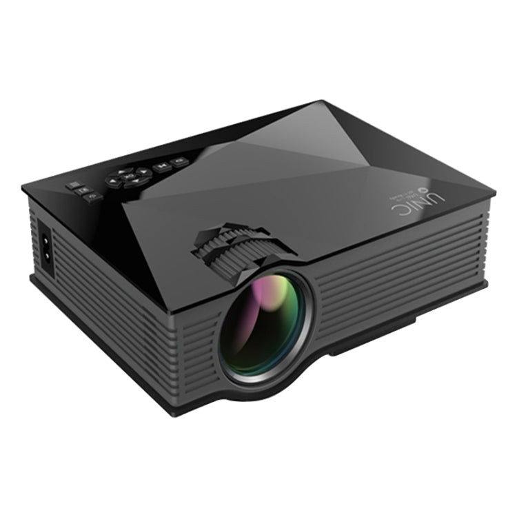UC68 80ANSI 800×400 ホームシアターマルチメディア HD 1080P LEDプロジェクター、USB/SD/HDMI/VGA/IR対応、UC68 800×400