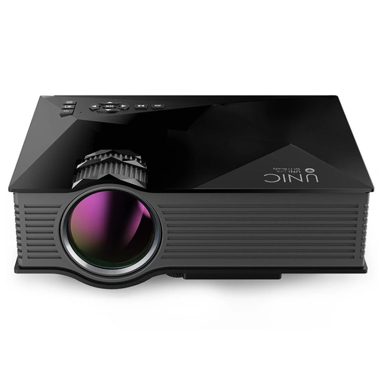 UC68 80ANSI 800×400 ホームシアターマルチメディア HD 1080P LEDプロジェクター、USB/SD/HDMI/VGA/IR対応、UC68 800×400