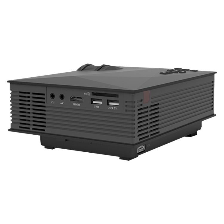 UC68 80ANSI 800×400 ホームシアターマルチメディア HD 1080P LEDプロジェクター、USB/SD/HDMI/VGA/IR対応、UC68 800×400