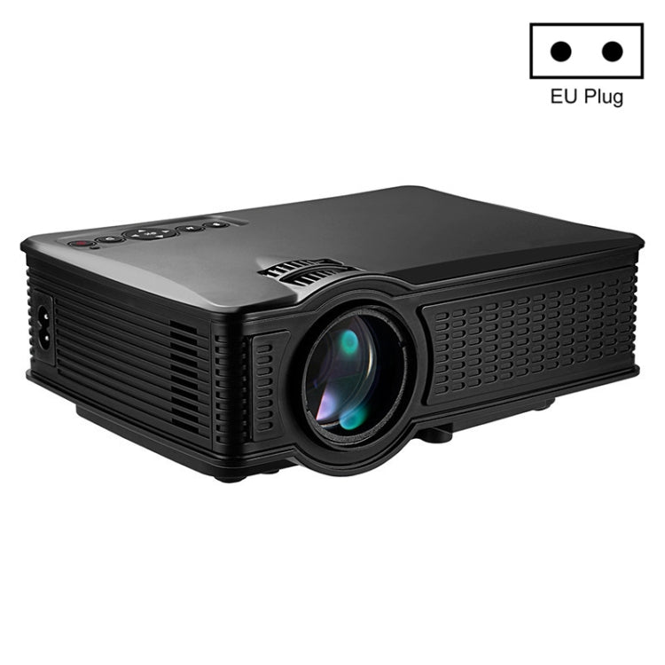 LY-40 1800ルーメン 1280 x 800 ホームシアターLEDプロジェクター リモコン付き EUプラグ LY-40 EUプラグ