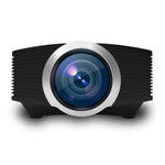YG510 1200 LUX 800*480 LEDプロジェクター HDホームシアター、HDMI・VGA・AV・TF・USB対応、YG510 ブラック
