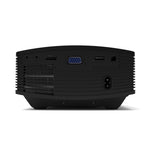 YG510 1200 LUX 800*480 LEDプロジェクター HDホームシアター、HDMI・VGA・AV・TF・USB対応、YG510 ブラック
