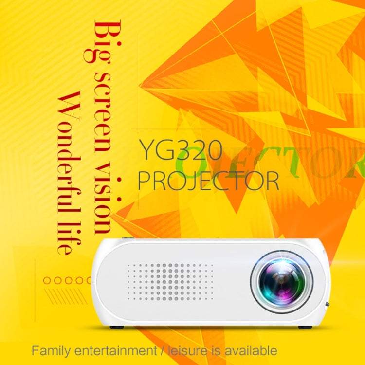 YG320 320*240 ミニLEDプロジェクター ホームシアター、HDMI・AV・SD・USB対応