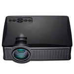 LY-50 1800ルーメン 1280x800 ホームシアター LEDプロジェクター リモコン付き、AV & USB & VGA & HDMI対応、LY-50