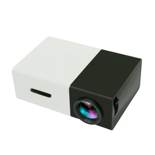 YG300 400LM ポータブルミニホームシアター LEDプロジェクター リモコン付き、HDMI、AV、SD、USBインターフェース対応