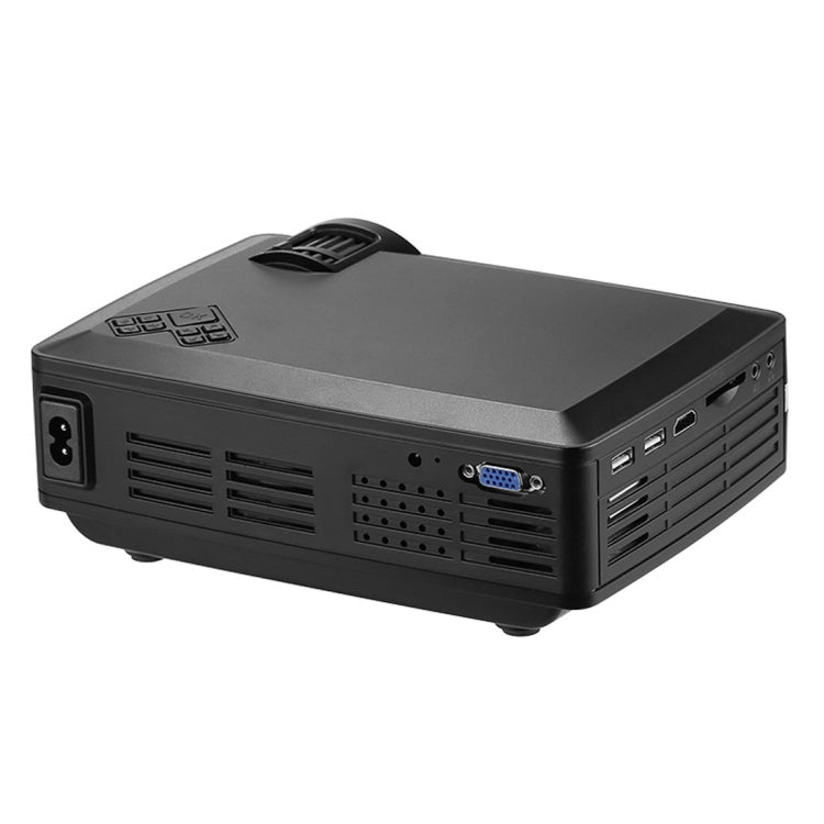 Wejoy L1 80ルーメン 4インチLCD技術 HD 800*480ピクセル プロジェクター、VGA、HDMI、L1