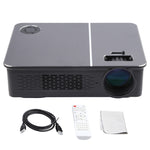 Wejoy L5 ホームシアター 調整可能な光学キーストーン フルHD 1080P LED LCDビデオプロジェクター リモコン付き