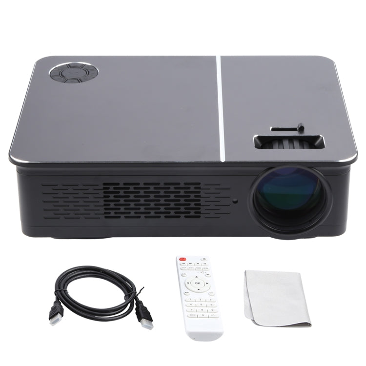 Wejoy L5 ホームシアター 調整可能な光学キーストーン フルHD 1080P LED LCDビデオプロジェクター リモコン付き