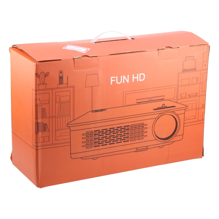 Wejoy L5 ホームシアター 調整可能な光学キーストーン フルHD 1080P LED LCDビデオプロジェクター リモコン付き
