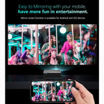 RD825 1280x720 2200ルーメン ミニLEDプロジェクター ホームシアター、HDMI & AV & VGA & USB対応、モバイルフォン版、モバイルフォン版