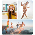 RUIGPRO 一体型ハンドヘルド三脚 セルフィースティック 伸縮モノポッドマウント GoPro、Insta360、DJIおよびその他のアクションカメラ用、ブラック
