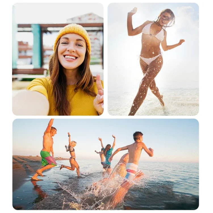 RUIGPRO 一体型ハンドヘルド三脚 セルフィースティック 伸縮モノポッドマウント GoPro、Insta360、DJIおよびその他のアクションカメラ用、ブラック