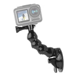 GoPro、Insta360、DJIおよびその他アクションカメラ用吸盤ジョーズフレックスクランプマウント、ジョーズフレックスクランプ