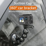 GoPro、Insta360、DJIおよびその他アクションカメラ用吸盤ジョーズフレックスクランプマウント、ジョーズフレックスクランプ