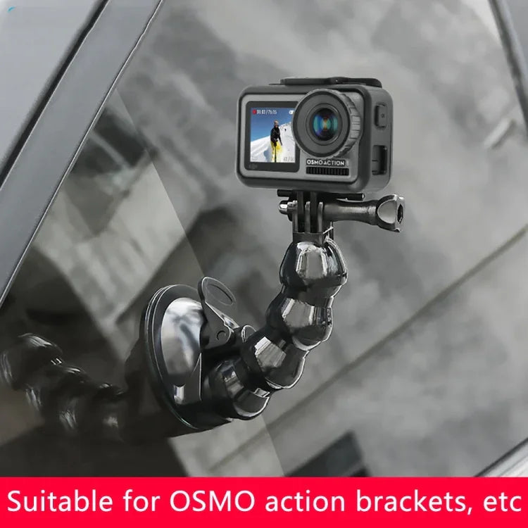 GoPro、Insta360、DJIおよびその他アクションカメラ用吸盤ジョーズフレックスクランプマウント、ジョーズフレックスクランプ