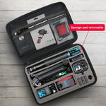 RUIGPRO 衝撃吸収防水ポータブルケース DJI Osmo Action用、サイズ：17.3cm x 12.3cm x 6.5cm、小型