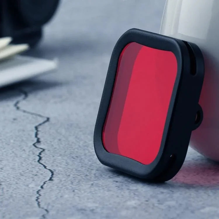 DJI Osmo Action 1用ハウジングダイビングカラーレンズフィルター、レッド、パープル、ピンク