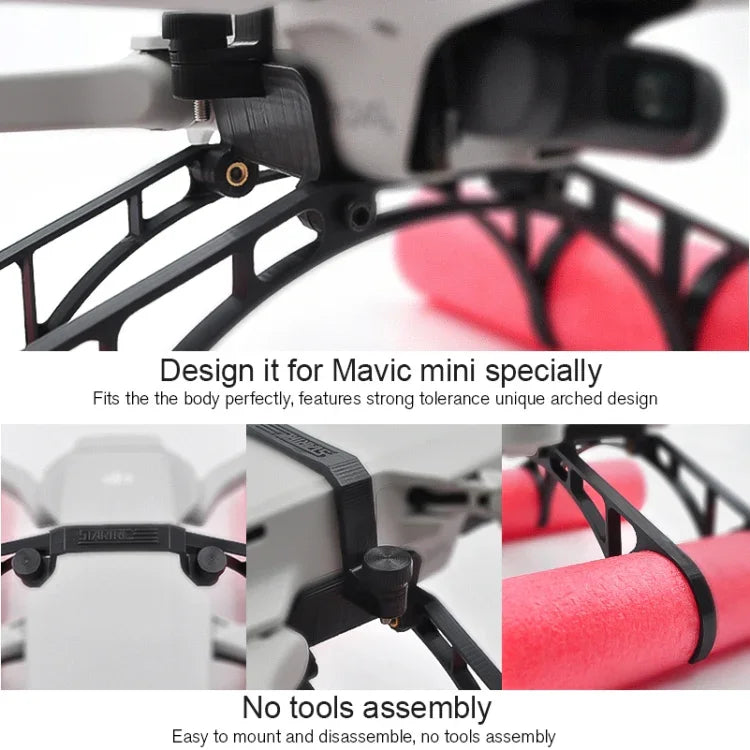 STARTRC 浮力ロッド吸収高さ延長ランディングブラケット DJI Mavic 2 mini用、DJI Mavic 2 mini用