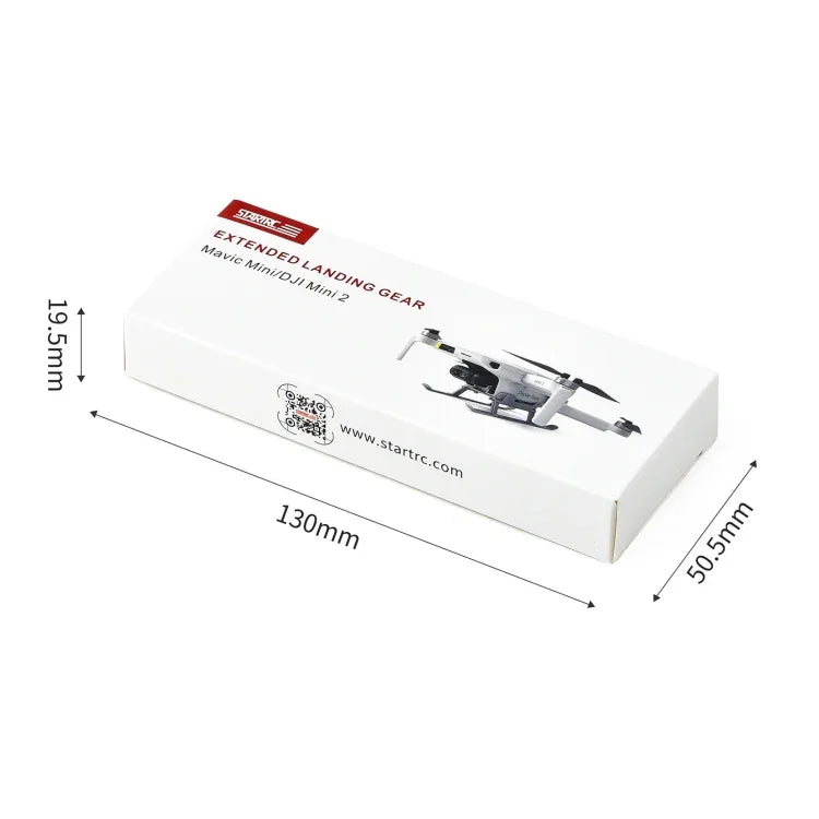 STARTRC 1106837 耐衝撃クイックリリース衝突防止ランディングギア高さ延長ホルダー DJI Mini 2 / Mavic Mini用、DJI Mavic Mini用