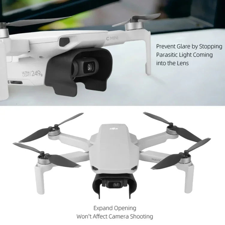 Sunnylife MM-Q9264 カメラレンズサンシェード 反射防止フード DJI Mavic mini / Mini 4K / DJI Mini 2 SE用、DJI Mavic mini用