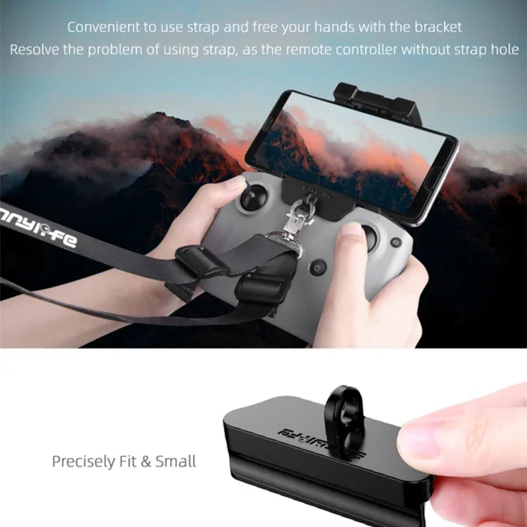 Sunnylife AIR2-Q9294 リモコン吊り下げバックルブラケットストラップ DJI Mavic Air 2用