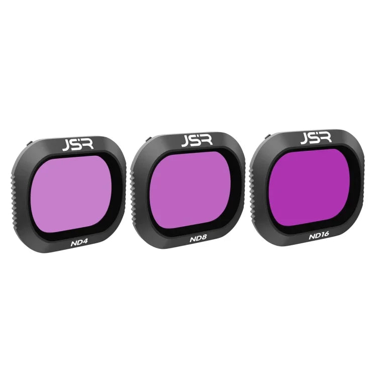 JSR ドローン 3-in-1 ND4+ND8+ND16 レンズフィルター DJI MAVIC 2 Pro 用、ND4+ND8+ND16