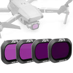 JSR ドローン 4-in-1 ND8PL+ND16PL+ND32PL+ND64PL レンズフィルター DJI MAVIC 2 Pro 用、ND8PL+ND16PL+ND32PL+ND64PL