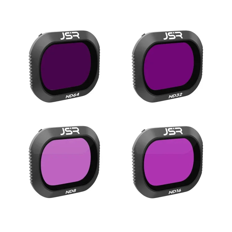 JSR ドローン 4-in-1 ND8+ND16+ND32+ND64 レンズフィルター DJI MAVIC 2 Pro 用、ND8+ND16+ND32+ND64