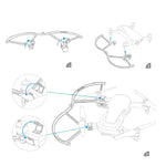 PGYTECH P-UN-034 ライトペイント LED プロペラガード DJI Mavic Air 用、DJI Mavic Air 用