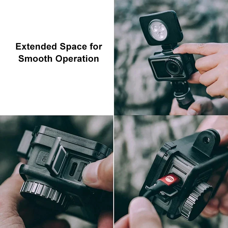 PGYTECH P-11B-010 スポーツカメラ ラビットケージ アクセサリー Vlog DJI Osmo Action 用