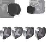 JSR KS 4-in-1 ND4+ND8+ND16+ND32 レンズフィルター DJI FPV 用 アルミ合金フレーム, 4-in-1 ND