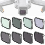 JSR KS 8-in-1 UV + CPL + ND8 + ND16 + ND32 + ND64 + STAR + NIGHT レンズフィルター DJI Air 2S用 アルミフレーム, UV + CPL + ND8 + ND16 + ND32 + ND64 + STAR + NIGHT