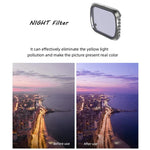 JSR KS 8-in-1 UV + CPL + ND8 + ND16 + ND32 + ND64 + STAR + NIGHT レンズフィルター DJI Air 2S用 アルミフレーム, UV + CPL + ND8 + ND16 + ND32 + ND64 + STAR + NIGHT