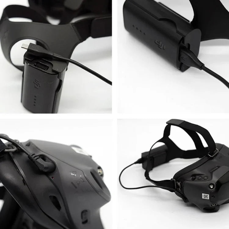 FPV-TDDCH-CQT DJI FPV ゴーグル V2 用 バッテリー充電クリップブラケットホルダー、バッテリーブラケット