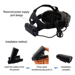 FPV-TDDCH-CQT DJI FPV ゴーグル V2 用 バッテリー充電クリップブラケットホルダー、バッテリーブラケット