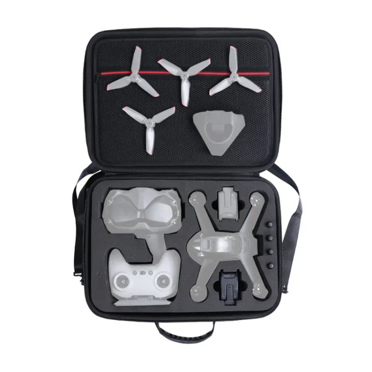 RUIGPRO DJI FPV 用 ポータブル シングルショルダー収納ボックスケース トラベルキャリーバッグ、DJI FPV 用