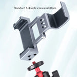 RUIGPRO スマートフォン固定クランプ 1/4インチ ホルダーマウントブラケット DJI OSMO Pocket / Pocket 2用