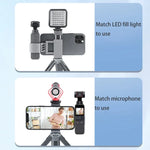 RUIGPRO スマートフォン固定クランプ 1/4インチ ホルダーマウントブラケット DJI OSMO Pocket / Pocket 2用